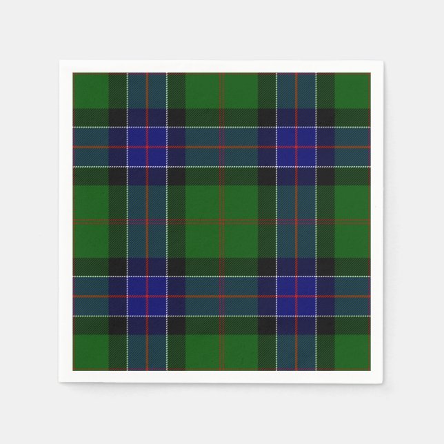 Servilleta De Papel Clan Sinclair Tartan (Anverso)