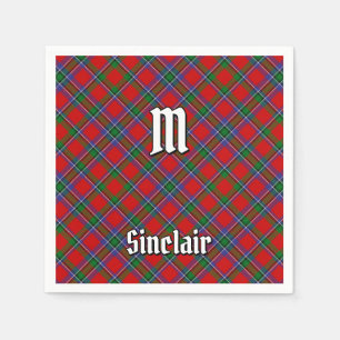 Servilleta De Papel Clan Sinclair Tartan