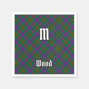 Servilleta De Papel Clan Wood Tartan