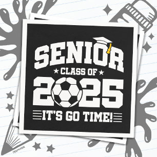 Servilleta De Papel Clase 2025 de Graduación Senior 2025