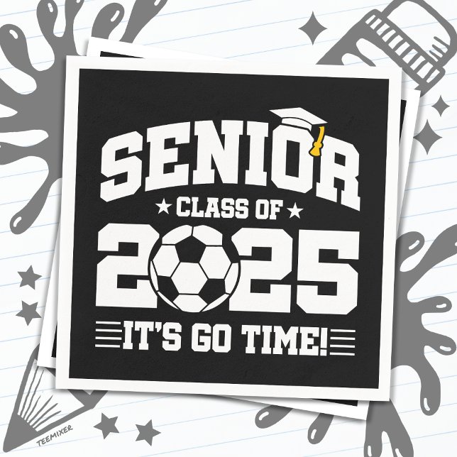 Servilleta De Papel Clase 2025 de Graduación Senior 2025 (Subido por el creador)