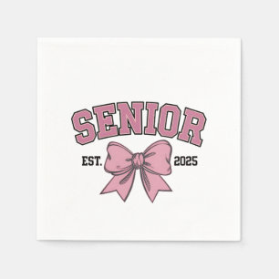 Servilleta De Papel Clase Coquette Senior 2025 de arcos rosados 2025