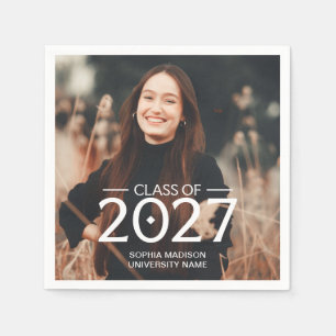 Servilleta De Papel Clase de 2027 Foto Elegante