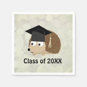 Servilleta De Papel Clase de 20XX Graduado de Hedgehog