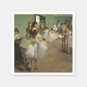 Servilleta De Papel Clase de baile de Degas Bailarinas de ballet Baila