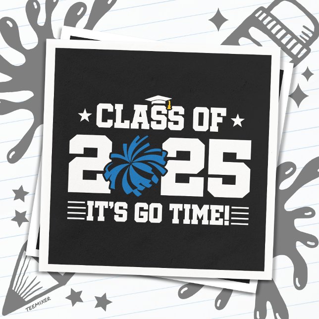 Servilleta De Papel Clase de Graduación de animadores de 2025 Senior (Subido por el creador)