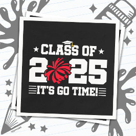 Servilleta De Papel Clase de Graduación de animadores de 2025 Senior