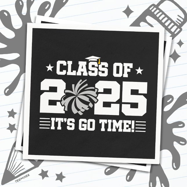 Servilleta De Papel Clase de Graduación de animadores de 2025 Senior (Subido por el creador)