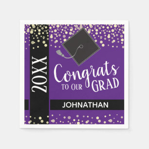 Servilleta De Papel Clase del Partido de Graduación de 2021