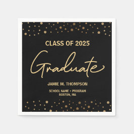 Servilleta De Papel Clase Gold Confetti de 2025