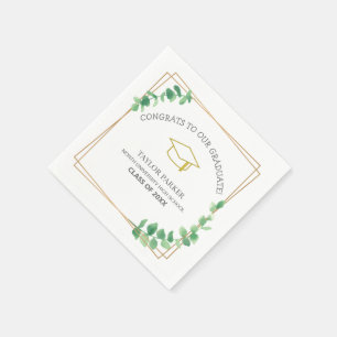 Servilleta De Papel Clase personalizada de 2023 Graduación