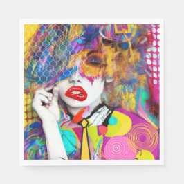 Servilleta De Papel Clashy Lady