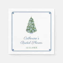 Servilleta De Papel Clásico Chinoiserie Fiesta navideño de vacaciones