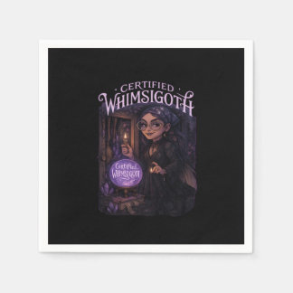 Servilleta De Papel Clásico de Closet de Witch Broom de Whimsigoth
