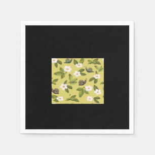 Servilleta De Papel Clásico de Snail de Whimsigoth