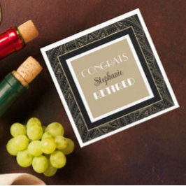 Servilleta De Papel ¡Clásico Flair! Toallas de fiesta de Jubilación