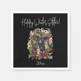 Servilleta De Papel Clásico Goat Yule