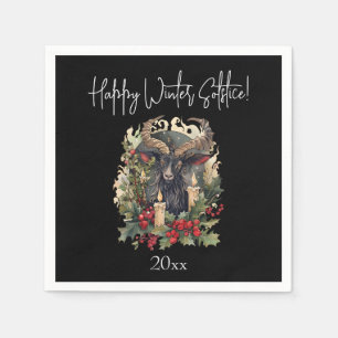 Servilleta De Papel Clásico Goat Yule