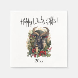 Servilleta De Papel Clásico Goat Yule