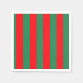 Servilleta De Papel Clásicos Navidades rojos y verdes