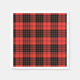 Servilleta De Papel Classic Dark Red Baby Shower Napkins