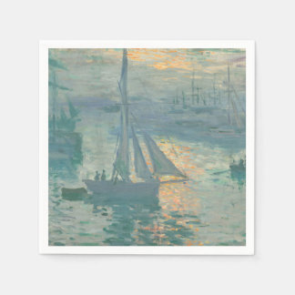 Servilleta De Papel Claude Monet - Amanecer