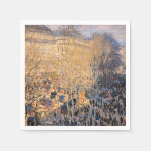 Servilleta De Papel Claude Monet - Boulevard des Capucines en París