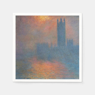 Servilleta De Papel Claude Monet - Casas del Parlamento Londres