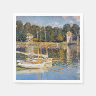 Servilleta De Papel Claude Monet - El Puente de Argenteuil