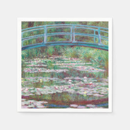 Servilleta De Papel Claude Monet El Puente De Fútbol Japonés