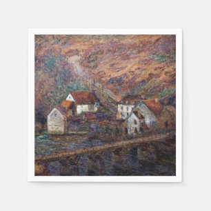 Servilleta De Papel Claude Monet - El puente en Vervy