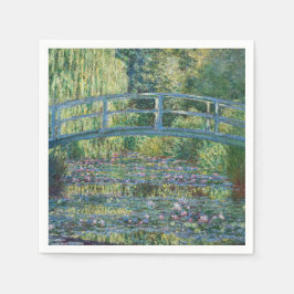 Servilleta De Papel Claude Monet - estanque de Lily del Agua, Armonía 