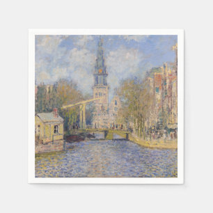 Servilleta De Papel Claude Monet - La Zuiderkerk, Ámsterdam