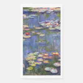 Servilleta De Papel Claude Monet - Lilies de agua / Nympheas