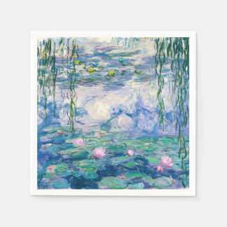 Servilleta De Papel CLAUDE MONET - LÍNEAS de agua