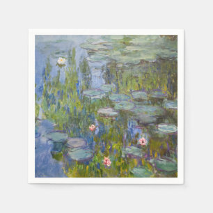 Servilleta De Papel Claude Monet Nenúfares 1915 Arte Impresionista