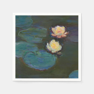 Servilleta De Papel Claude Monet Nenúfares Arte al Óleo Impresionista