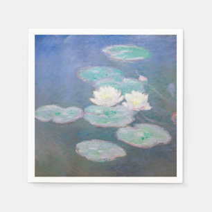 Servilleta De Papel Claude Monet - Nenúfares, efecto de la tarde