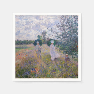 Servilleta De Papel Claude Monet - Paseo cerca de Argenteuil