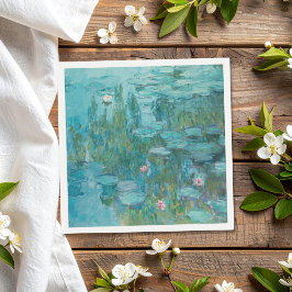 Servilleta De Papel Claude Monet Water Lilies