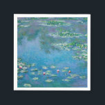 Servilleta De Papel Claude Monet - Water Lilies 1906<br><div class="desc">Lilies de agua (Nympheas) - Claude Monet,  Petróleo en lienzo,  1906</div>