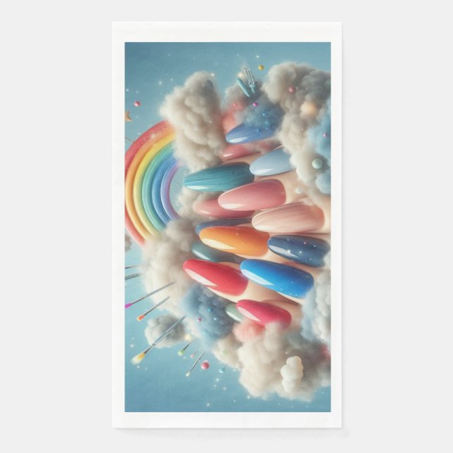 Servilleta De Papel Clavos de sueño (Anverso)