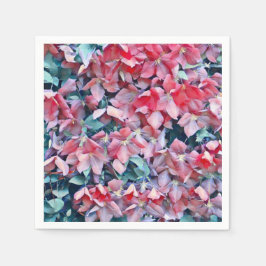 Servilleta De Papel Clematis Flowers