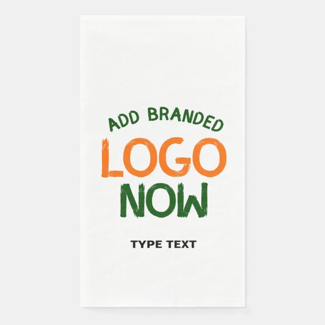 SERVILLETA DE PAPEL CLIENTE SENCILLO Y LIMPIO DE MODA BLANCO (Anverso)