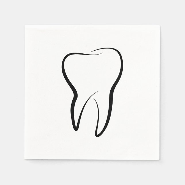 Servilleta De Papel Clínica Dental Dentistry Medical (Anverso)