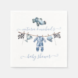 Servilleta De Papel Clothesline Boy Baby Shower