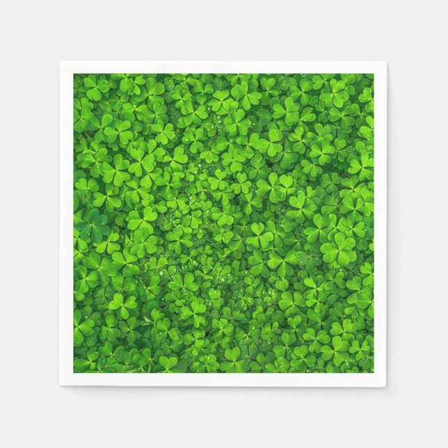 Servilleta De Papel Clovers (Anverso)