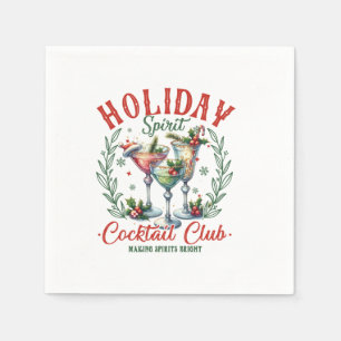 Servilleta De Papel Club de Cóctel Regalo de Navidad