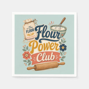 Servilleta De Papel Club de Panadería Cottage Flour Power