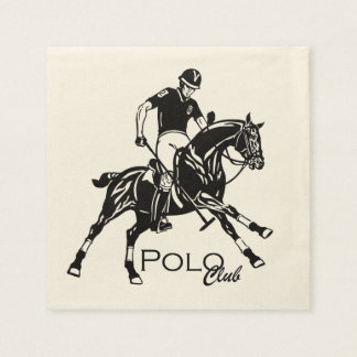 Servilleta De Papel club deportivo ecuestre de polo